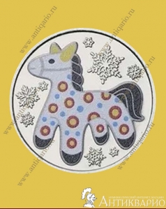 фото Год лошади 2026 Дымковская лошадка - ММД 2025 Год лошади 2026 Дымковская лошадка - ММД 2025